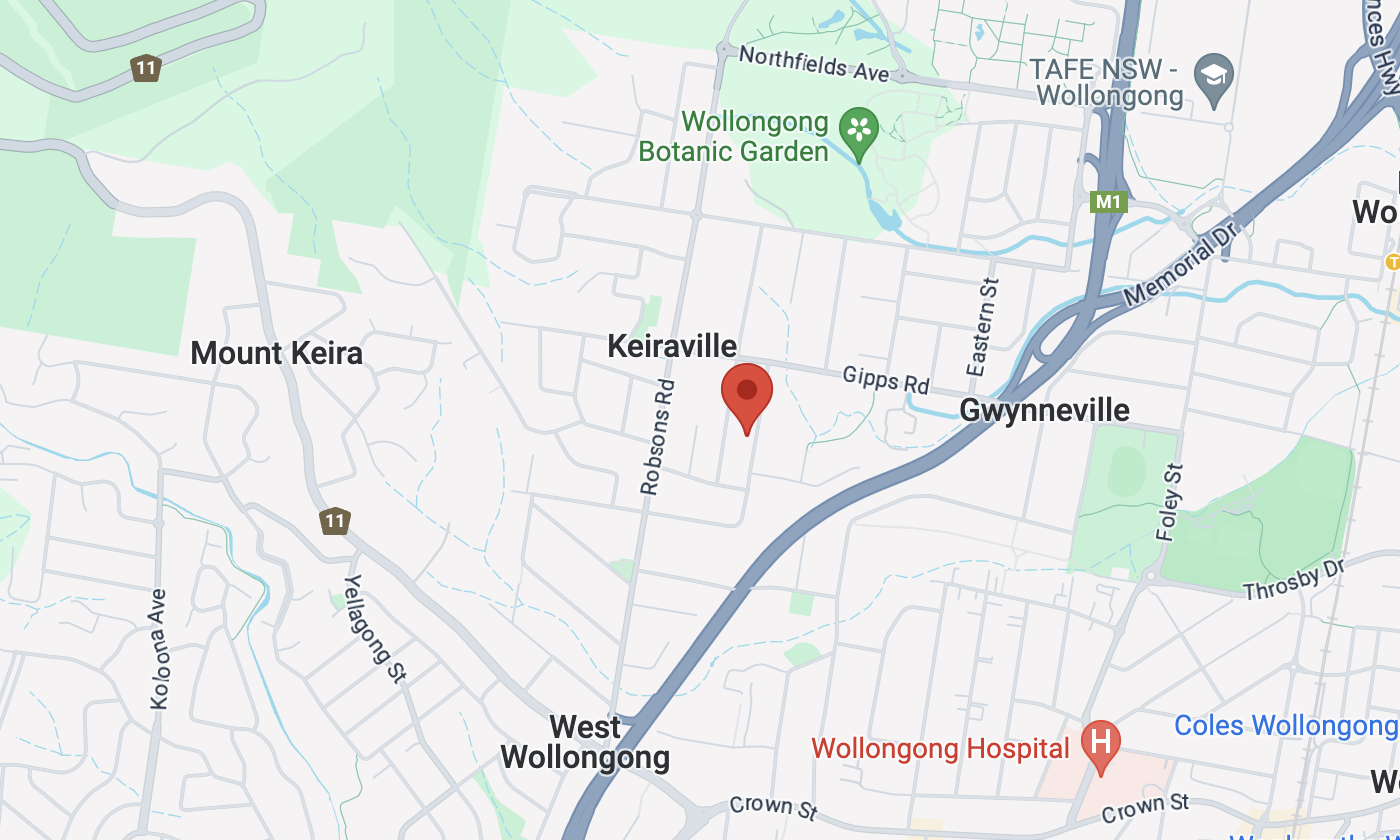 Map with location of OTV